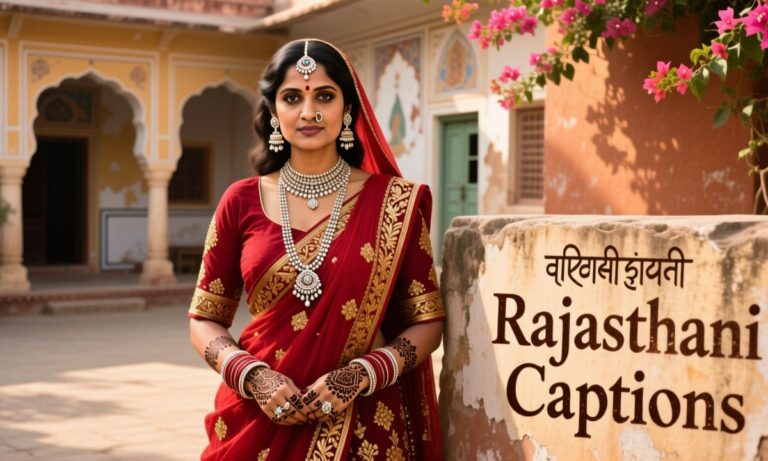 230 Rajasthani Captions for Instagram in Hindi Your Perfect Post Deserves a Desi Twist! in 2025