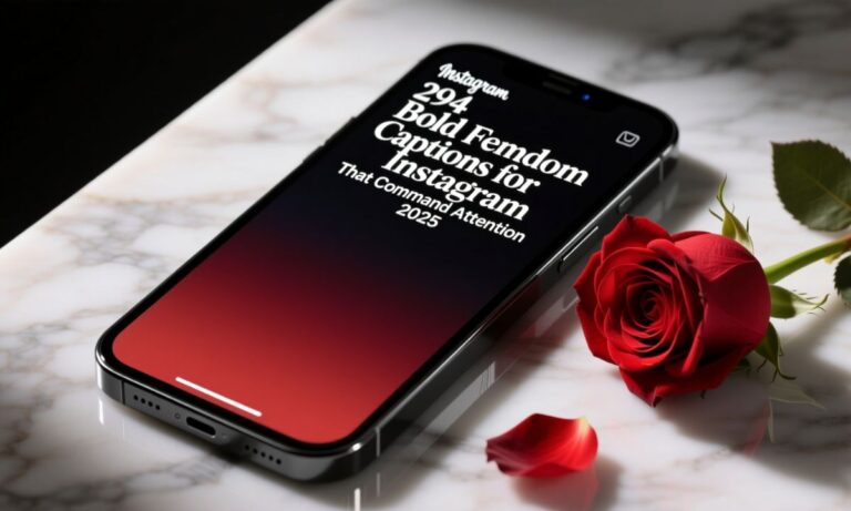 294 Bold Femdom Captions for Instagram That Command Attention 2025