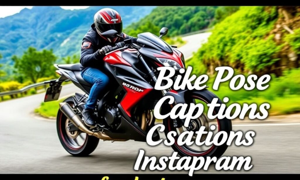 Bike Pose Captions for Instagram 