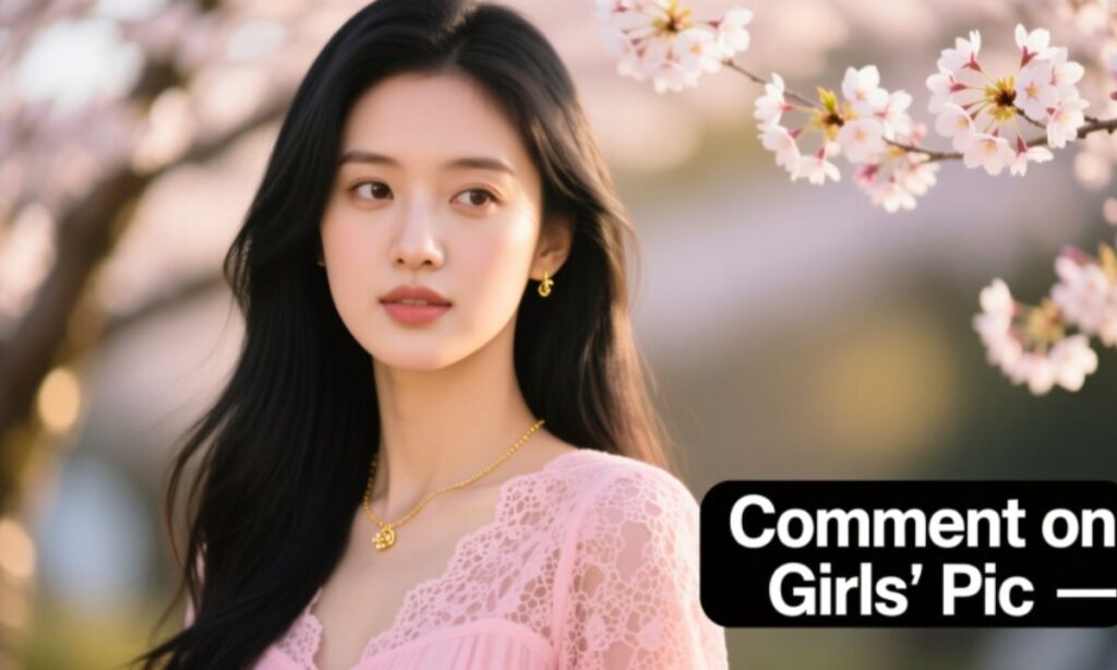 Comment on Girls' Pic  