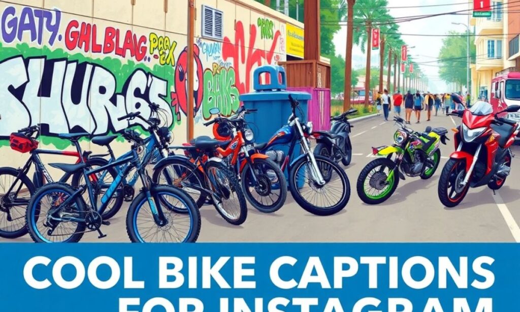 Cool Bike Captions for Instagram 