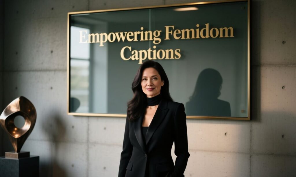 Empowering Femdom Captions