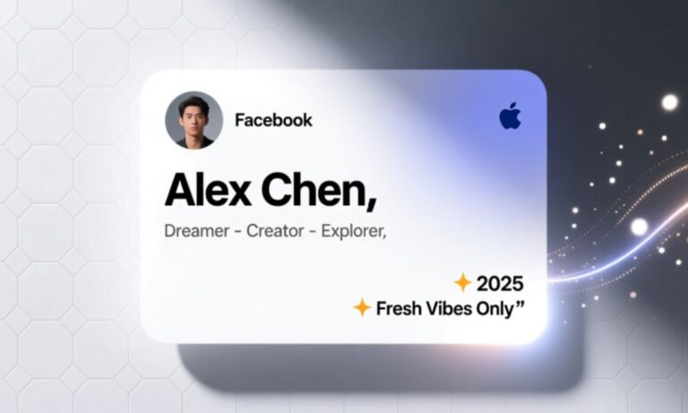 Facebook Bio Styles Facebook Stylish Bio (2025)