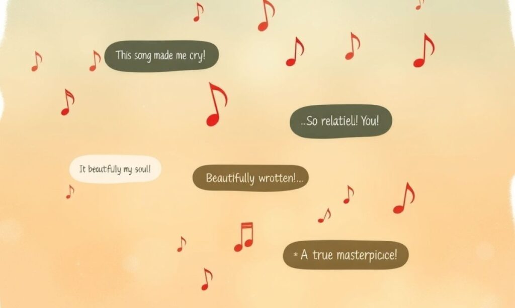 Heart Touching Comments for Songs 