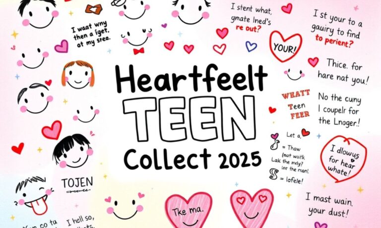 Heartfelt Teen Goon Captions Collection 2025