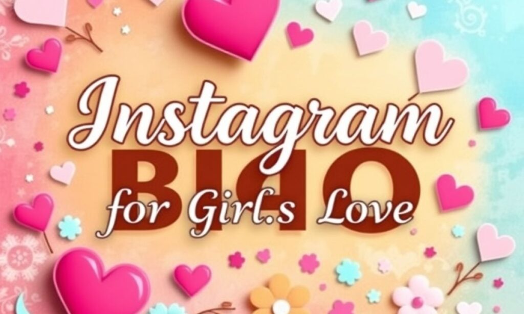 Instagram Bio for Girls Love