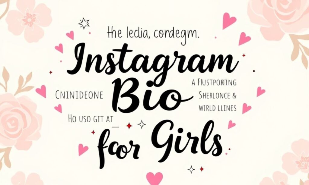 Instagram Bio for Girls Stylish 