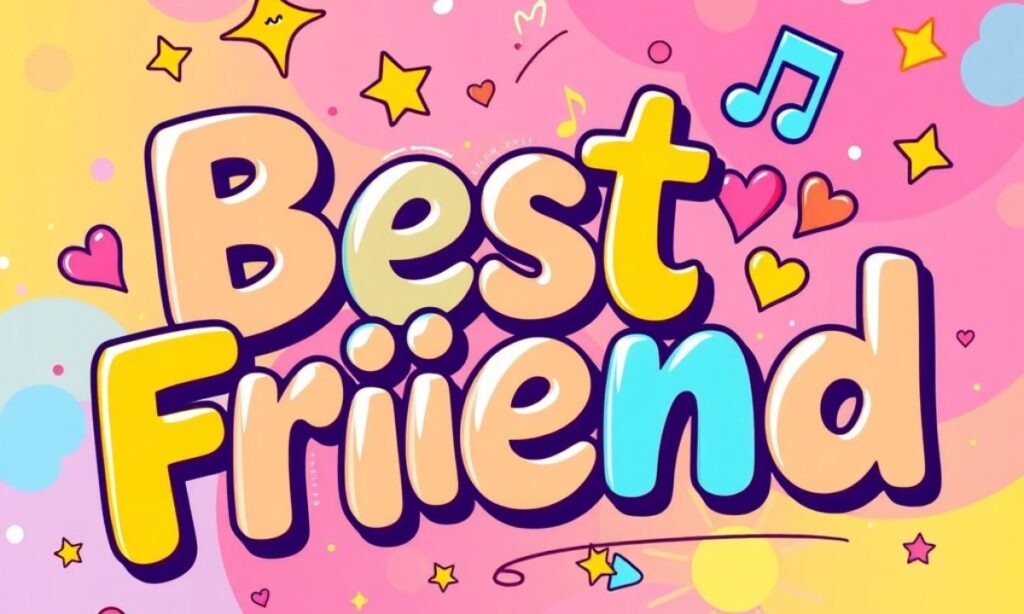One Word Comment for Best Friend's Video