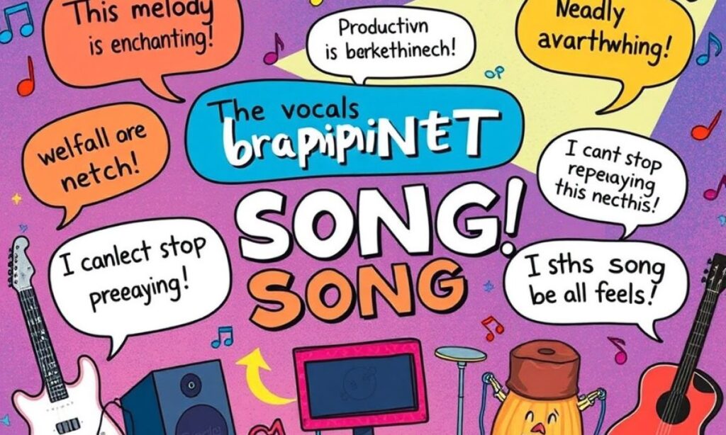 One Word Comments for Songs 