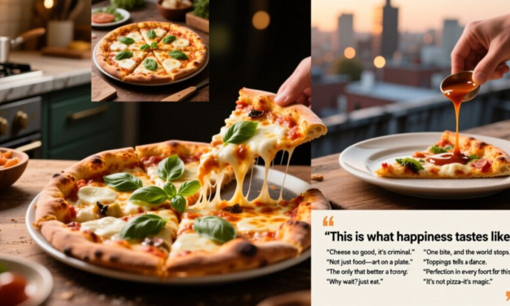 Pizza Captions (13 captions)