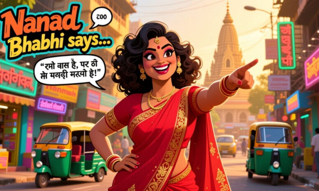 Sassy and Fun Nanad Bhabhi Captions