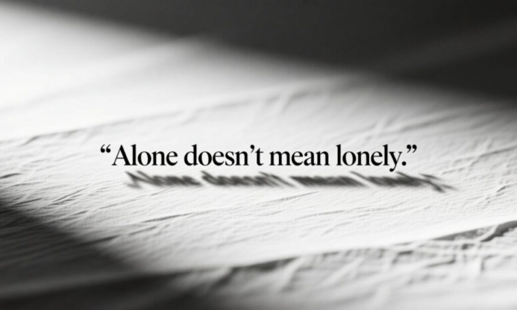 Short Alone Quotes For Instagram