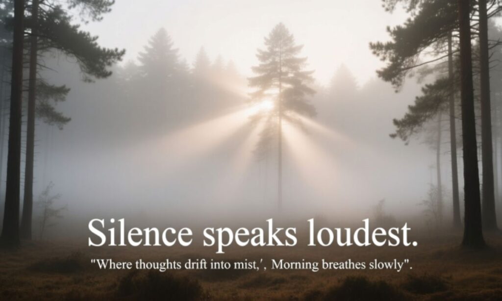 Short Fog Captions For Instagram