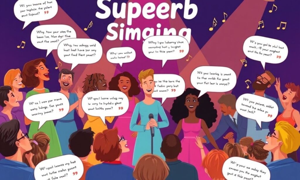 Superb Singing Comments 