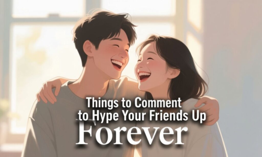 Things to Comment to Hype Your Friends Up