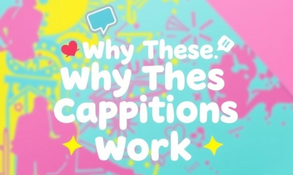 Why These Captions Work  