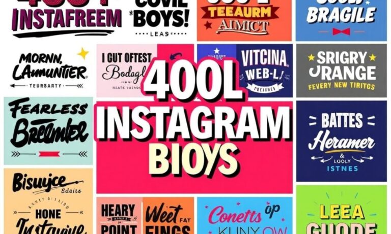 400+ Cool Instagram Bio for Boys Attitude, Stylish & More