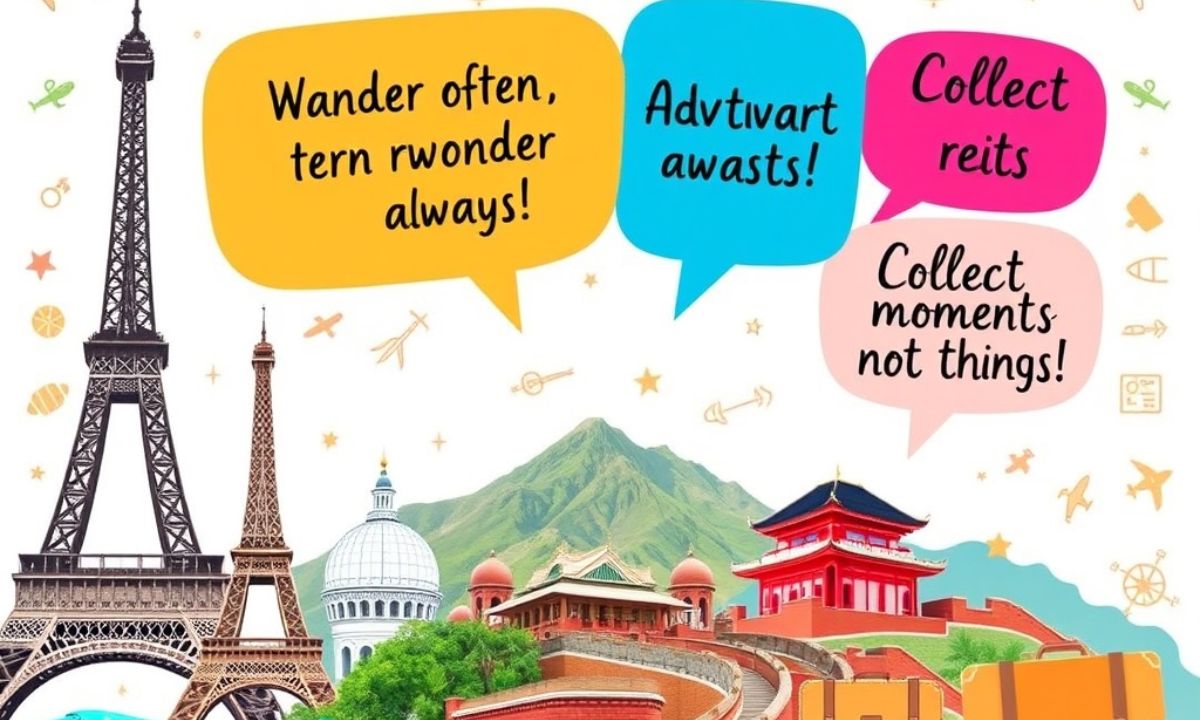 400 Unique Travel Captions for Instagram for 2025