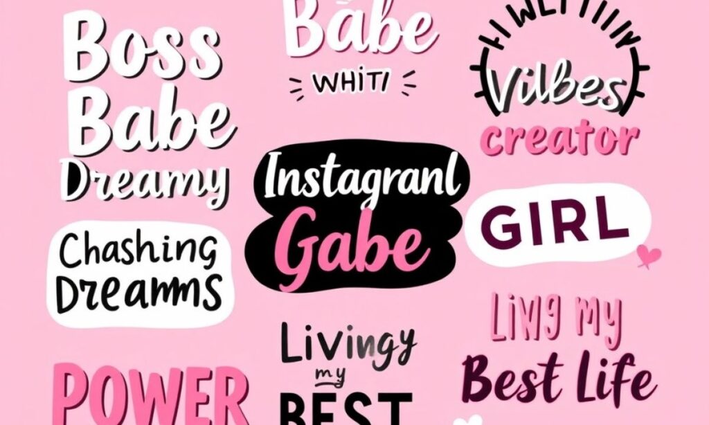 Cool Instagram Bio for Girls 