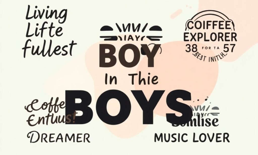 Instagram Bio for Boys Aesthetic 