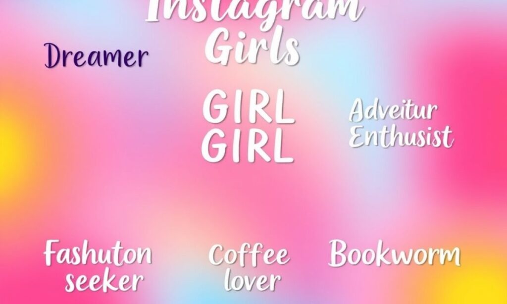 instagram Bio for Girls 
