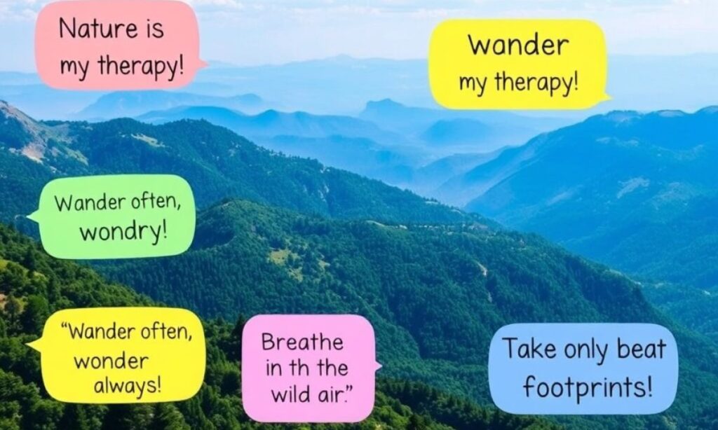 Nature Travel Captions for Instagram 