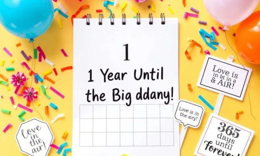 One Year Until Wedding Quotes 