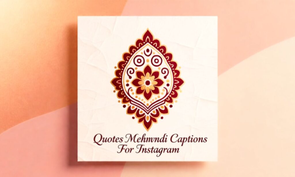 Quotes Mehndi Captions For Instagram 