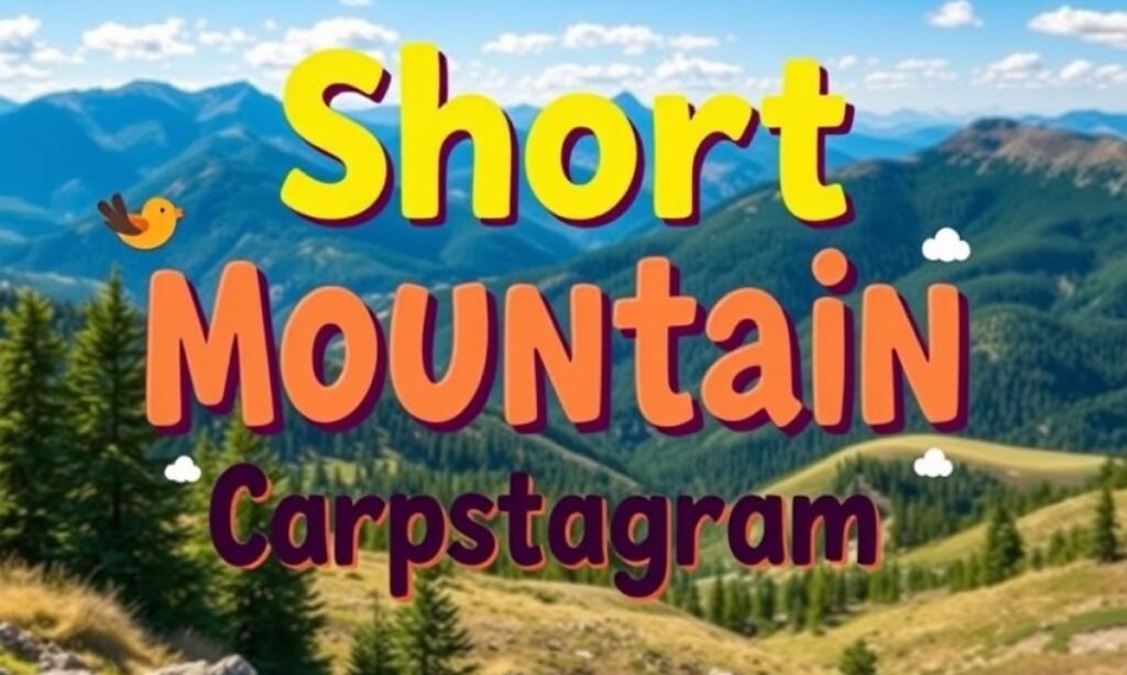Short Mountain Captions for Instagram